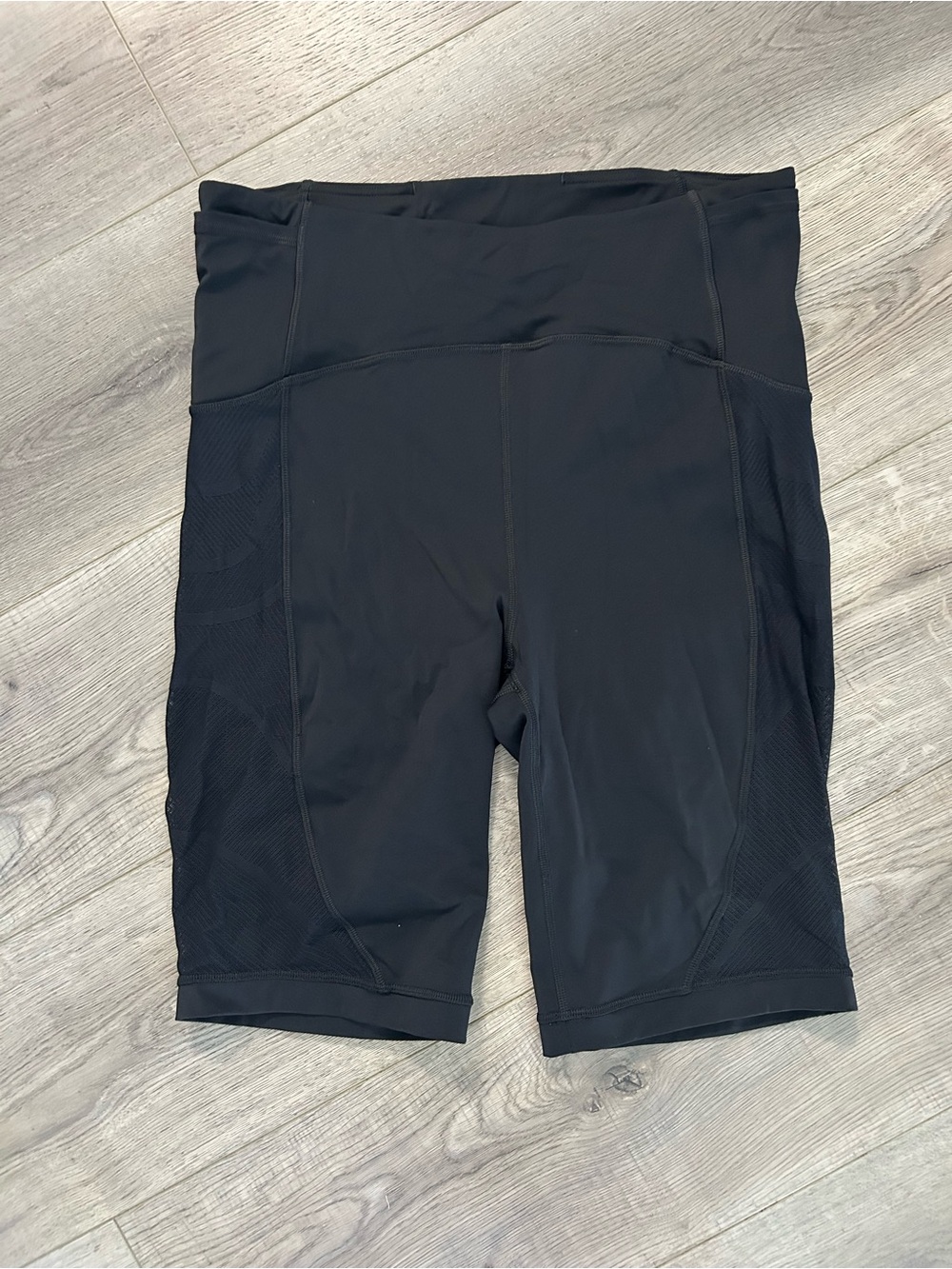 Lululemon Athletica Biker Shorts with mesh sides
